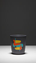 Urban Charcoal signature ceramic cup